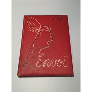 VINTAGE 1955 ROOSEVELT HIGH SCHOOL YEARBOOK‎ L'ENVOI YONKERS NEW YORK HARDBACK